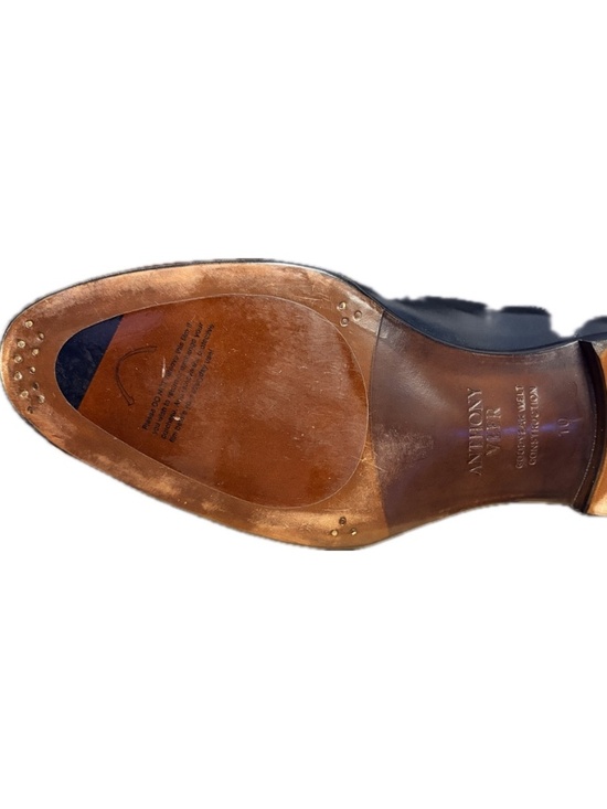 Men\'s Classic Brown Leather Oxford Dress Shoes